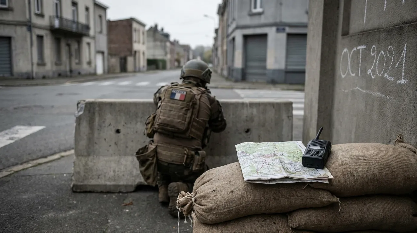 Manifestation et tensions sociales illustrant le risque de guerre civile